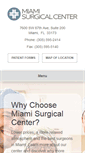 Mobile Screenshot of miasurgicalcenter.com